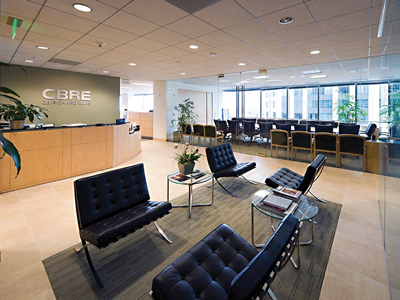 Interior Office Space at 555 City Center