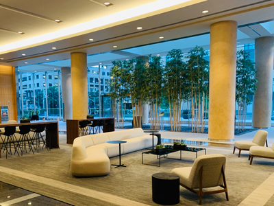 Lobby Interior 555 City Center